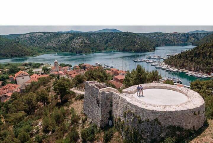 Rooms & Studio Bellina Skradin Exterior foto